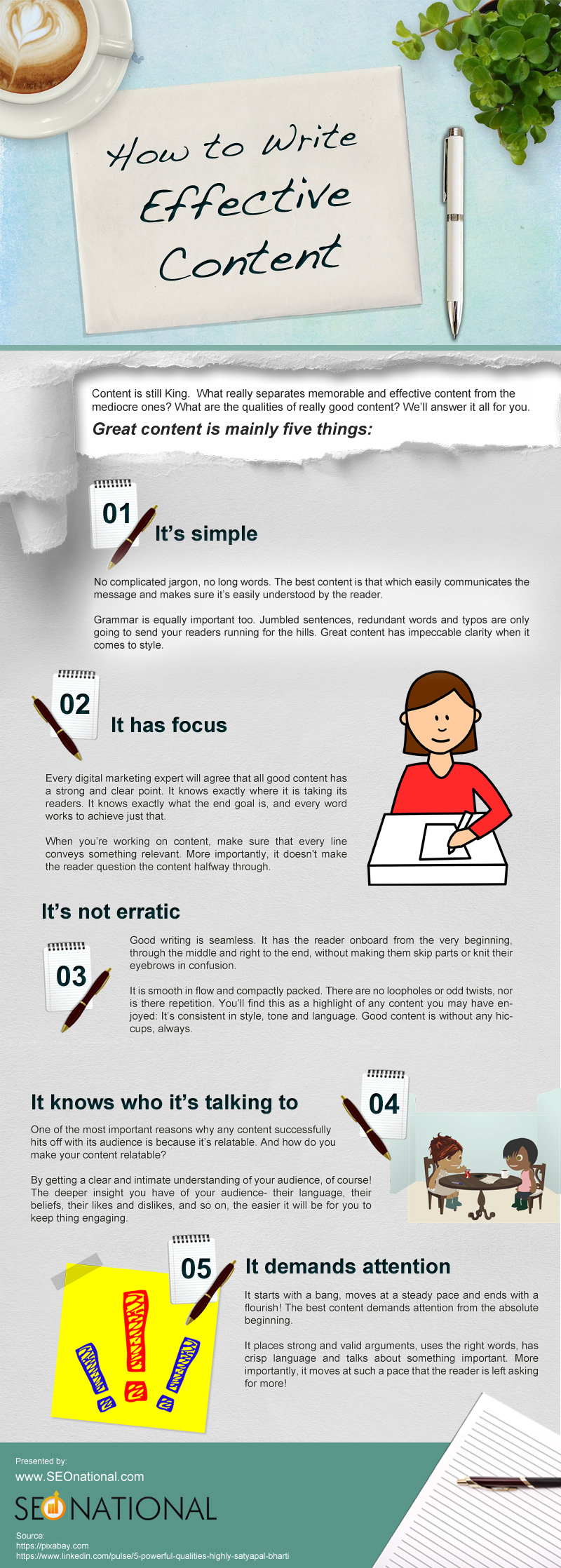 How to Write Effective Content [Infographic]