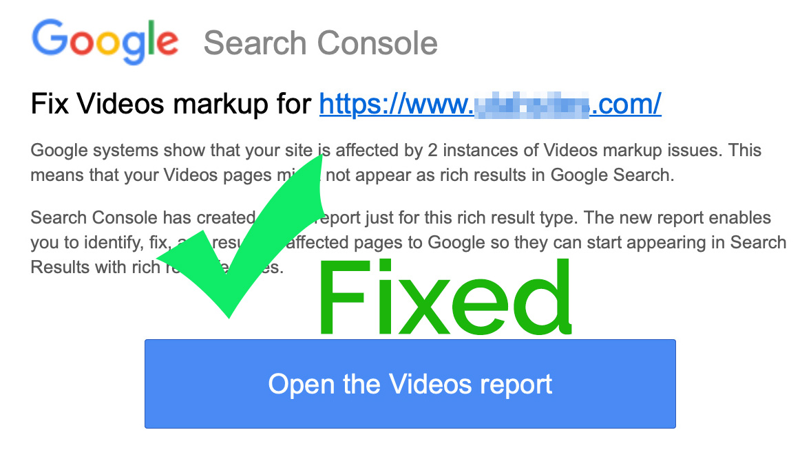 Fix Video Markup Errors from Google Search Console : Video Schema